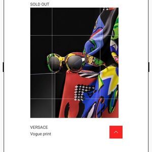 Versace Vogue tribute sunglasses